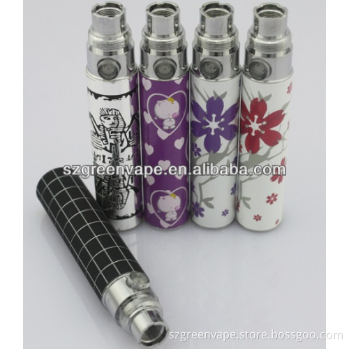 2014 Newest product with top quality fashion model colorful ego-q battery 650mah Ego-q